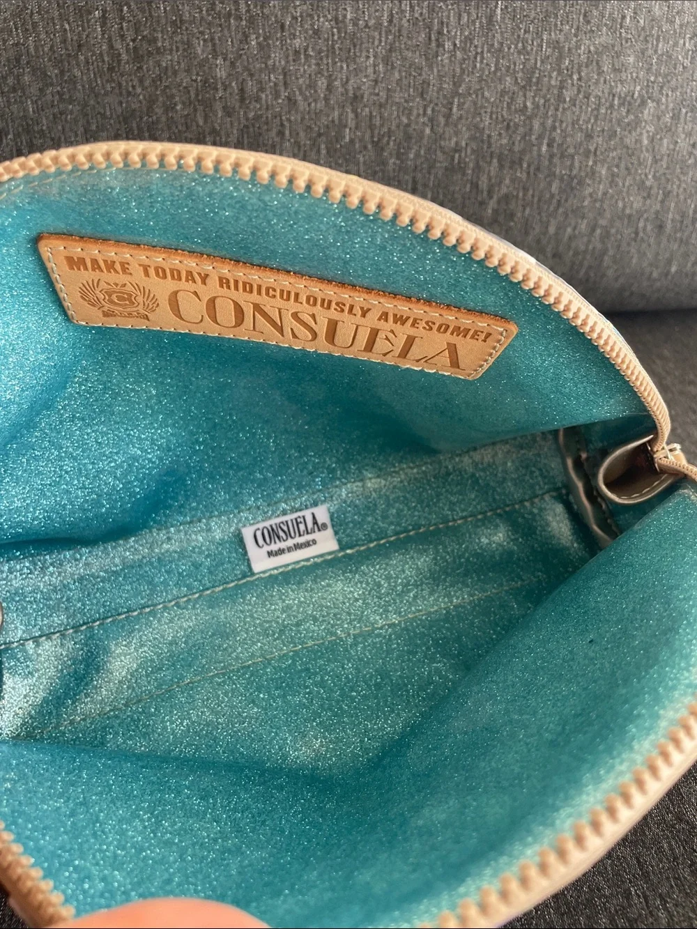 Consuela BNWT large Zoë cosmetic bag case new gift Christmas birthday